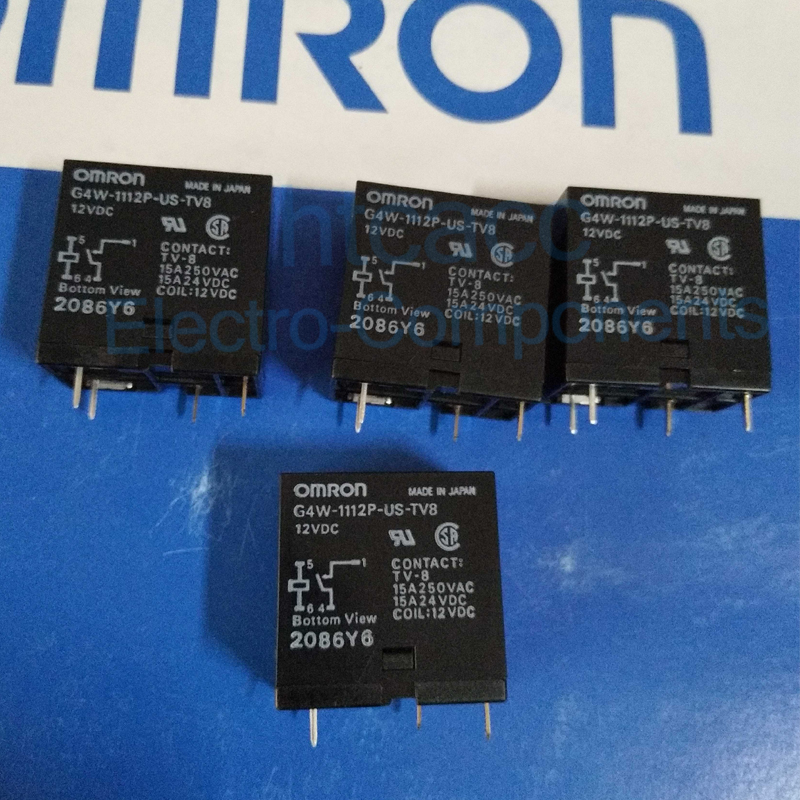 1PC RELAY G4W 1112P VD TV8 24VDC Power Relay 15A 250VAC 4Pins #A6 11 £6