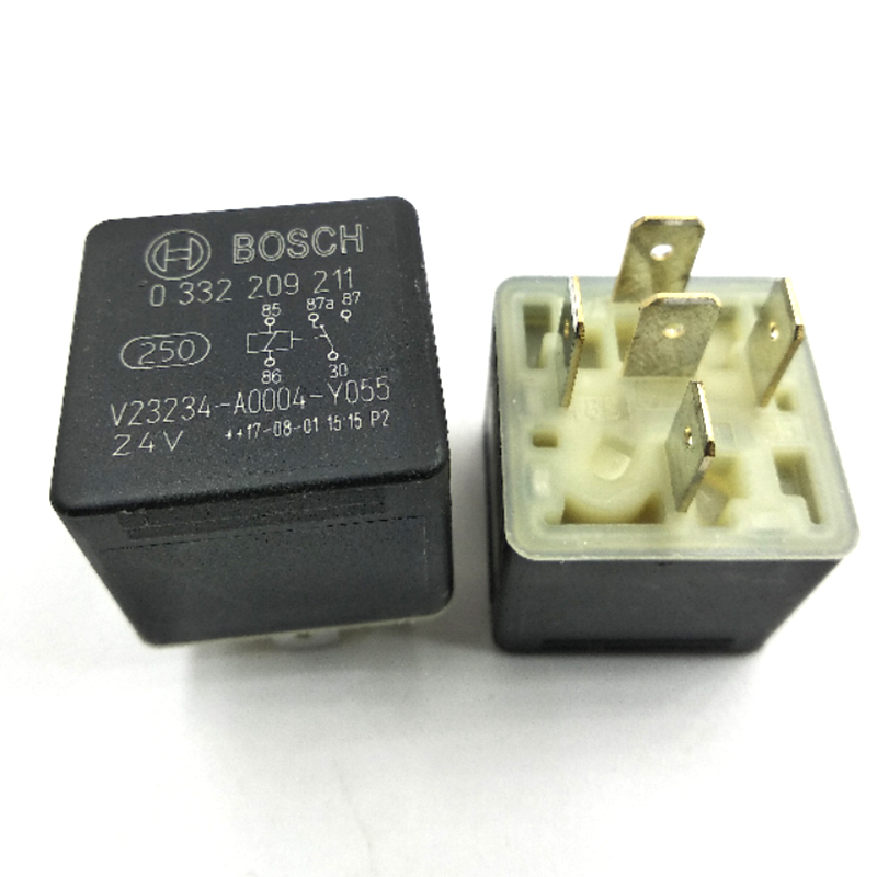 Bosch 0332209211 V23234 A0004 Y055 Mani Current Relay 24v 5 Pins