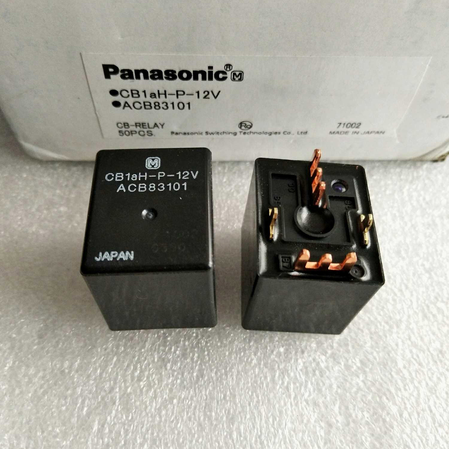 CB1AHP12V Panasonic Automotive Relay 4 Pin 12VDC 70A (Set of 2) eBay