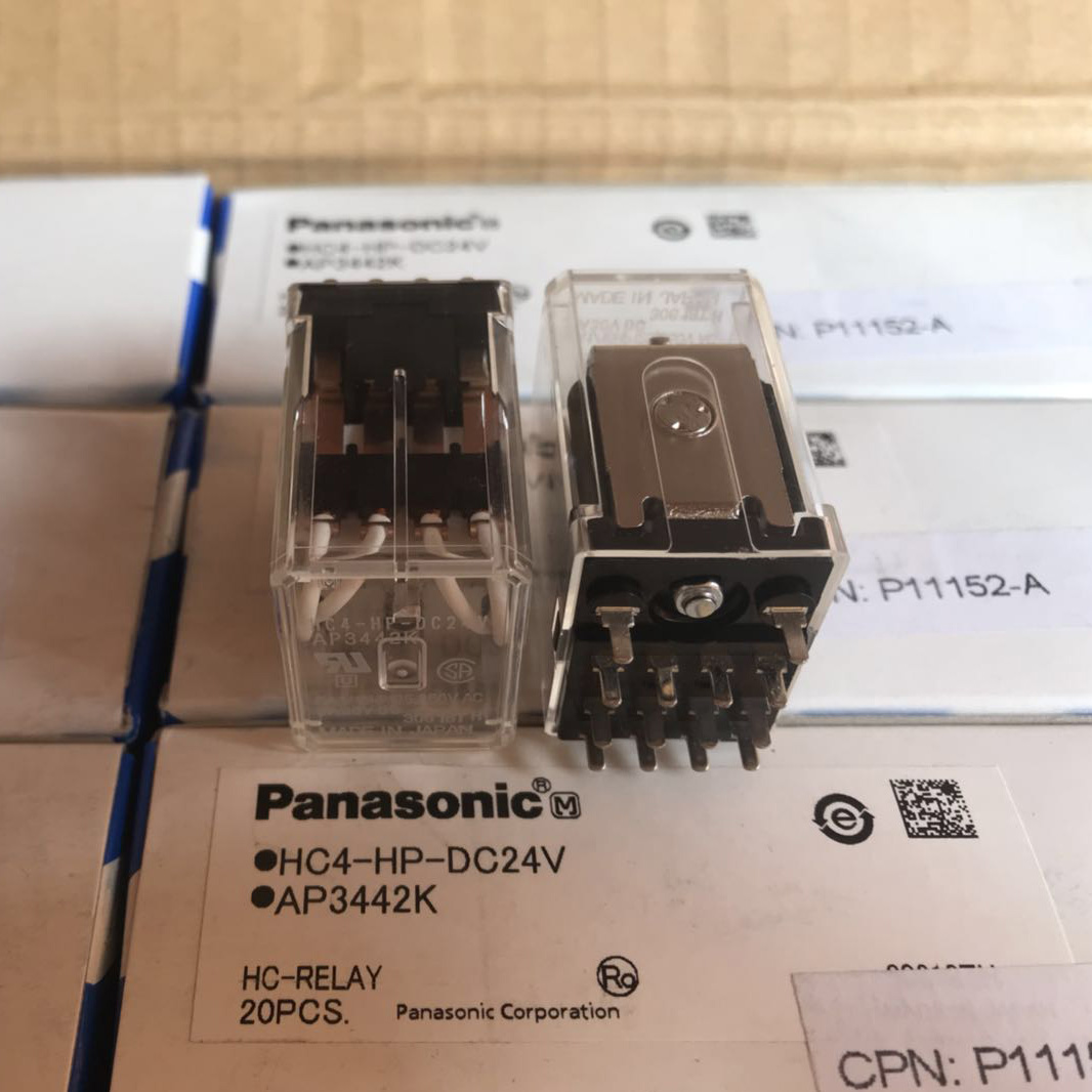 Panasonic HC4HPDC24V Electromechanical Relay 24VDC 14 Pins eBay