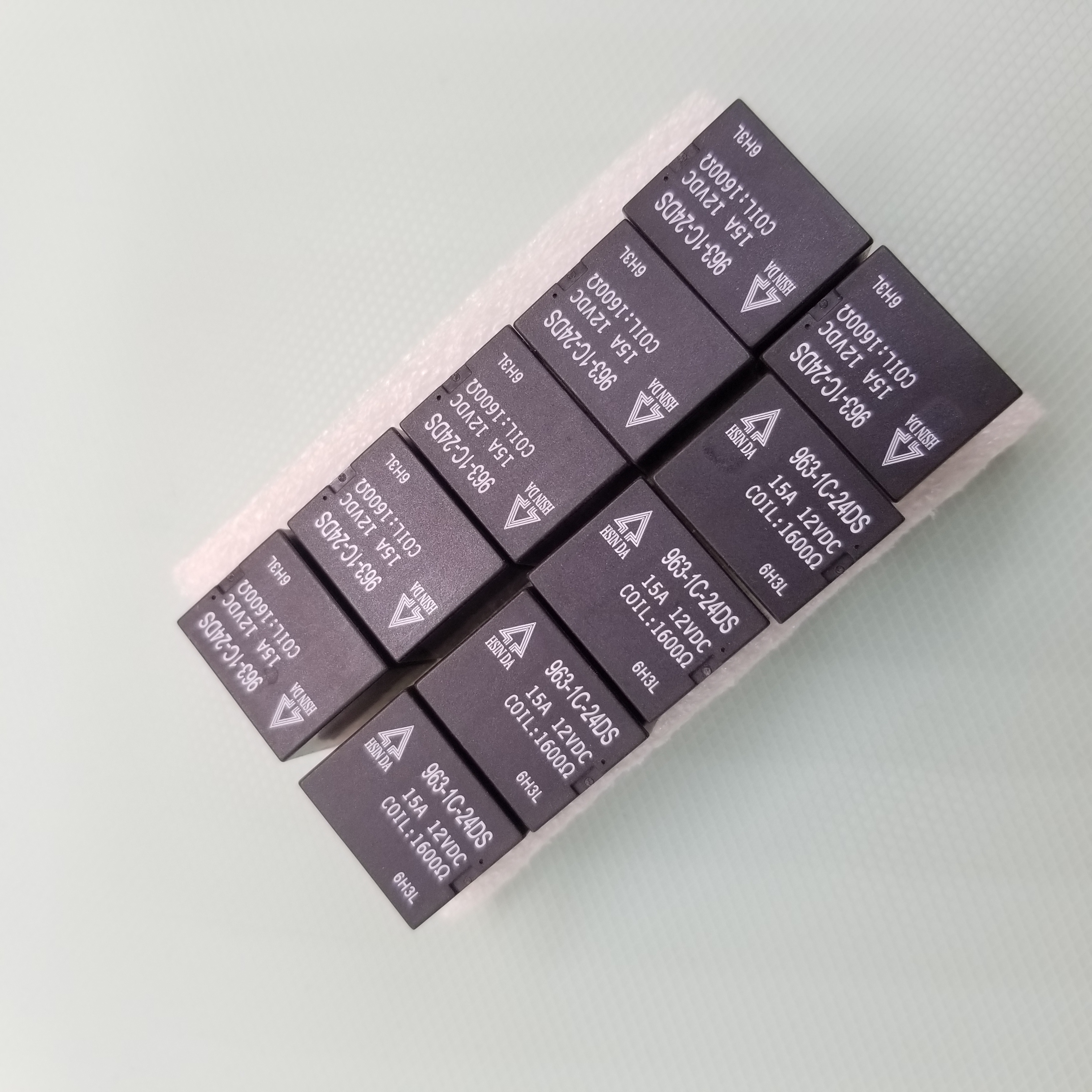 963-1C-24DS Power Relay 15A 12VDC 5 Pins equivalent as HF3FF-024-1ZS x