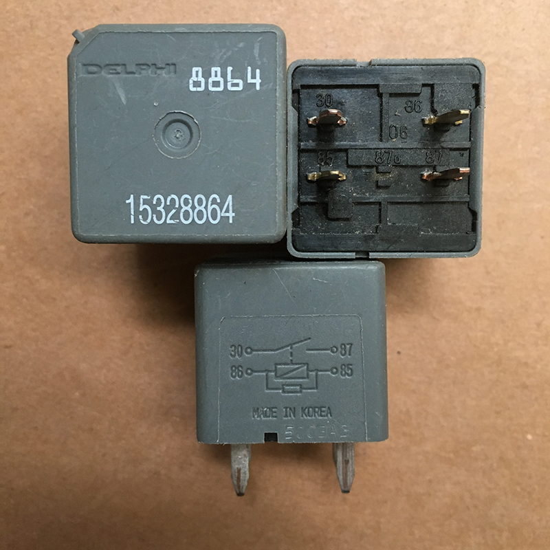 DELPHI 15328864 8864 Automotive Relay 4 Pin eBay