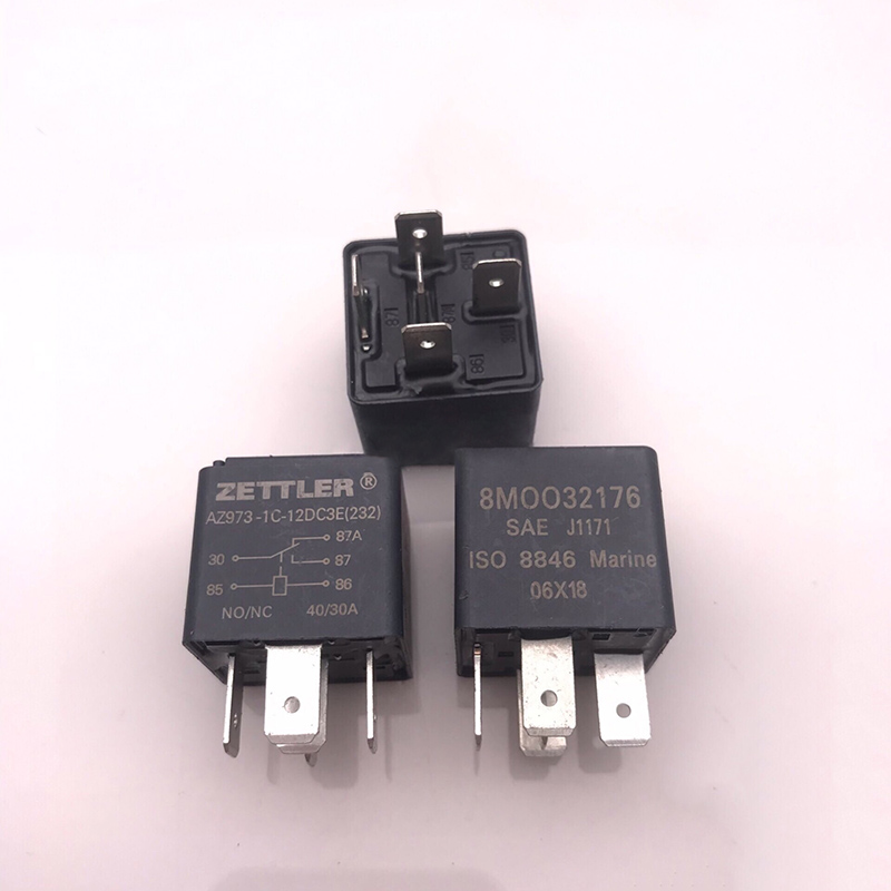 ZETTLER AZ9731C12DC3E Power Relay 12VDC 5Pin 40A eBay