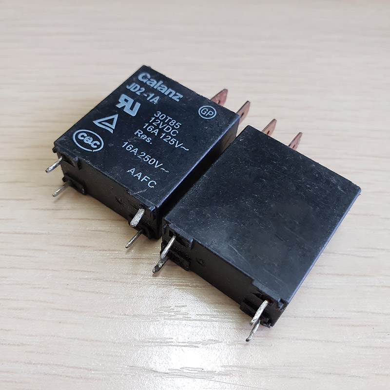 1Pc GALANZ JD2-1A 12VDC Power Relay 4Pins 16A 250V | eBay