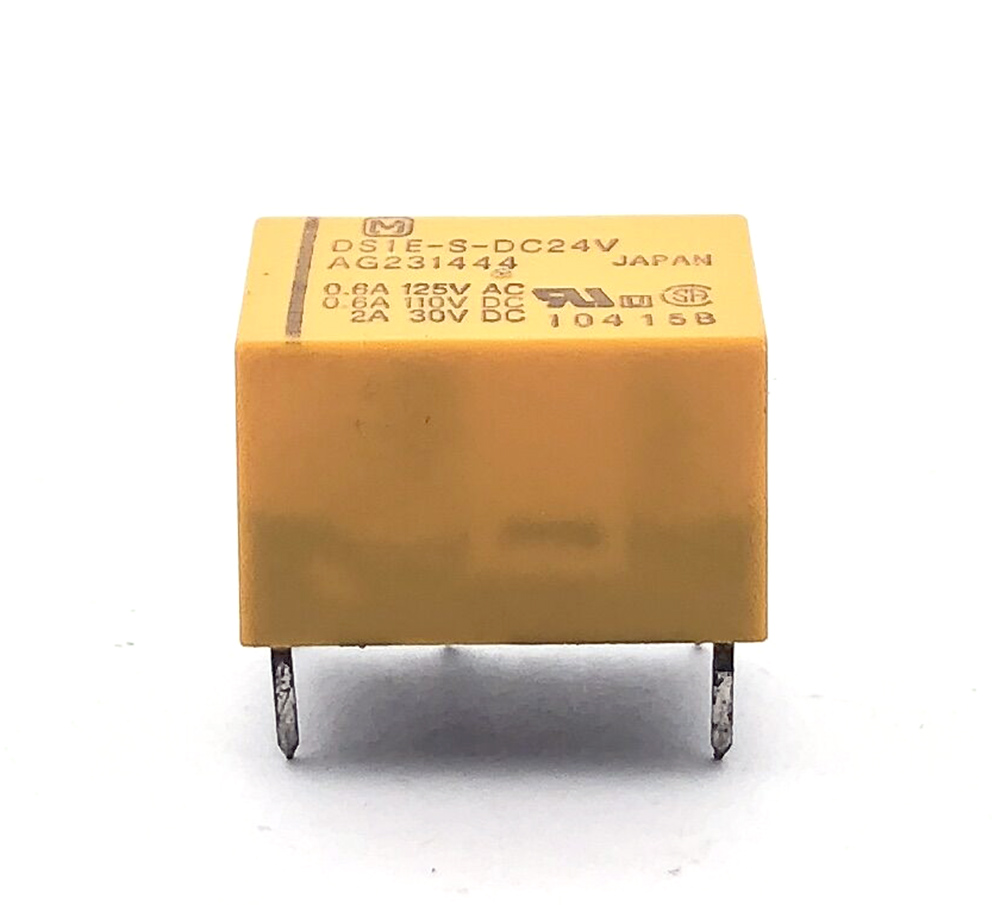 1Pc PANASONIC DS1E-S-DC24V AG231444 Power Relay 5Pins 0.6A 125VAC