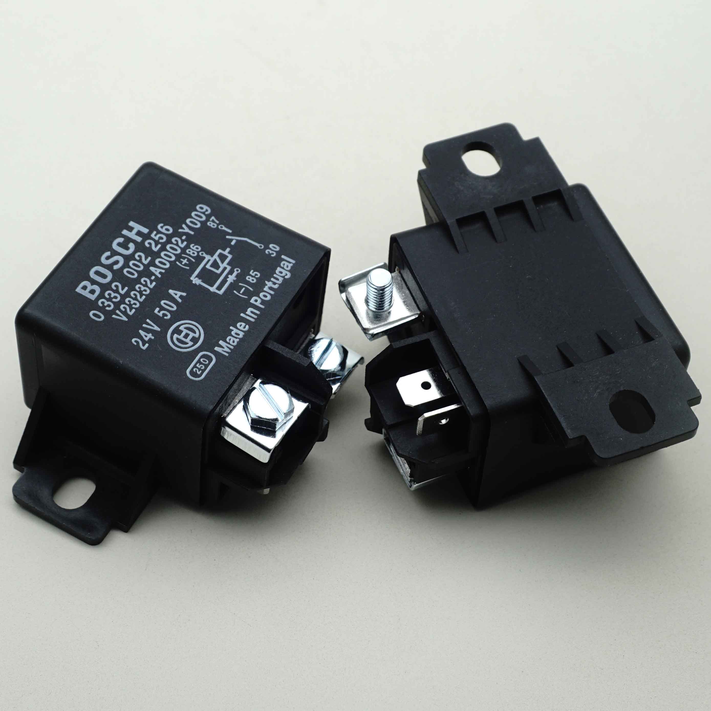 0332002256 V23232-A0002-Y009 BOSCH Power Relay 24V 50A x 1PC NEW