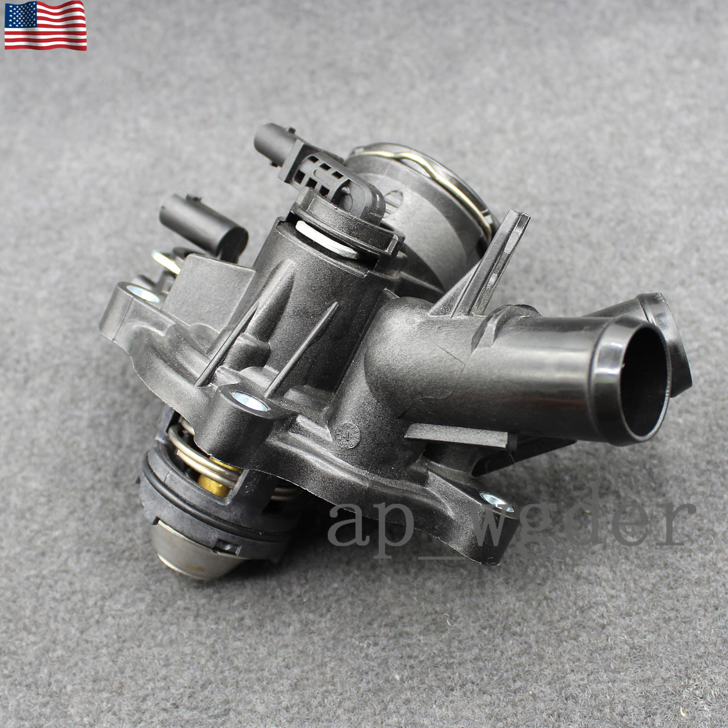 Engine Coolant Thermostat Integrated Housing For Mercedes W204 C250 2012-2015
