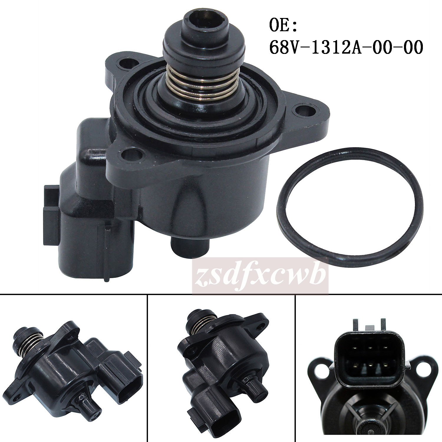 New Idle Speed Control Valve Replacement for Yamaha 68V1312A0000