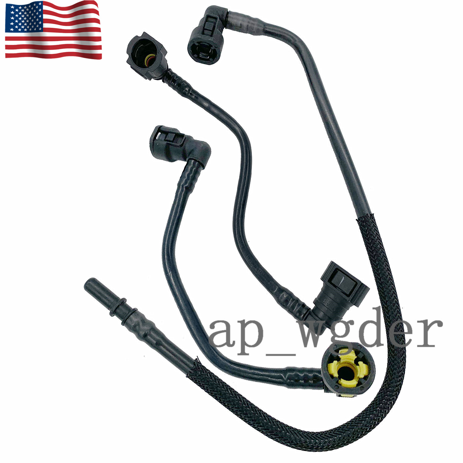 Set of 3 Fuel line Hose kit for 98-05 Mercedes W163 ML320 ML430 ML55 AMG V6 V8