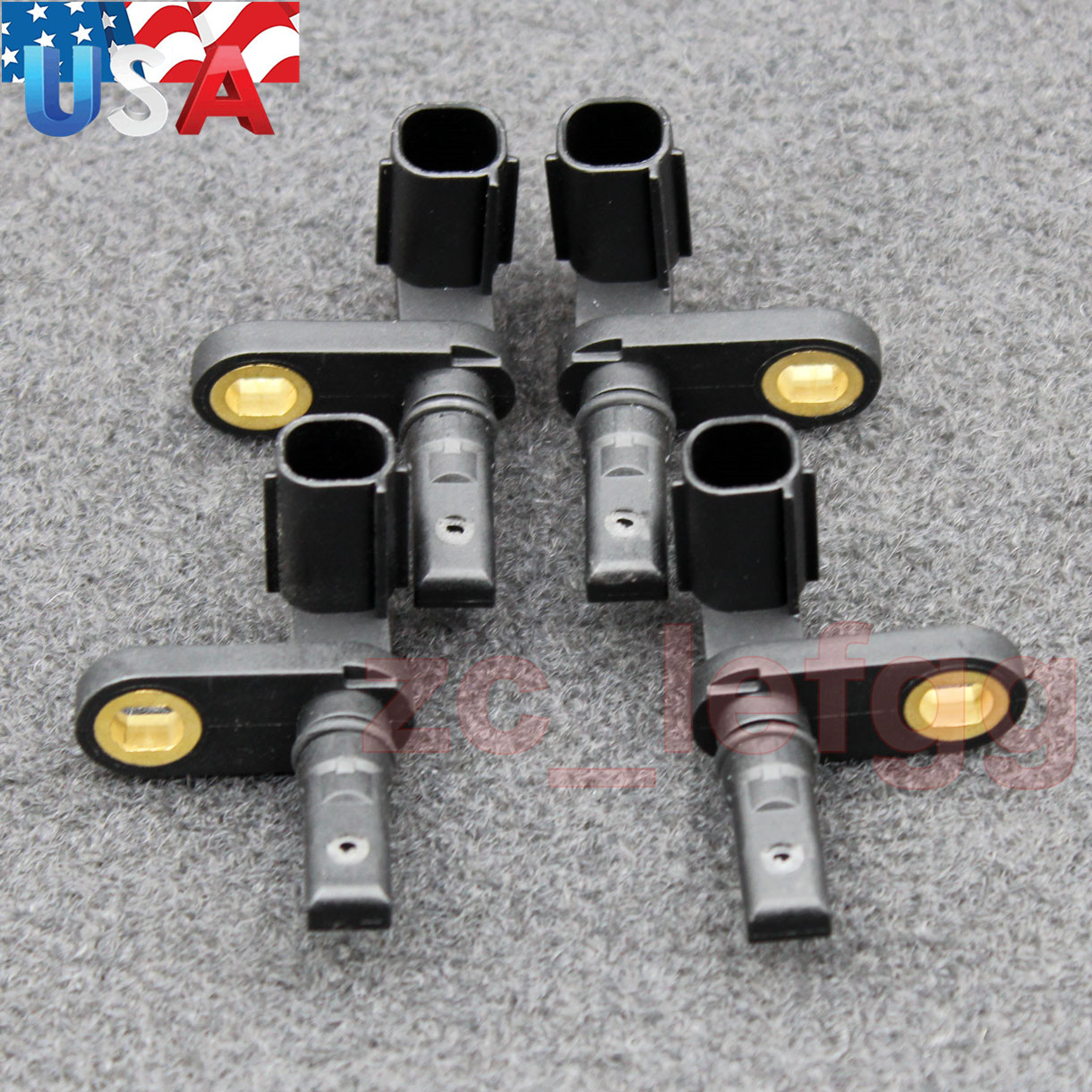 Front/Rear Left & Right ABS Wheel Speed Sensors Fits Toyota Tundra 07