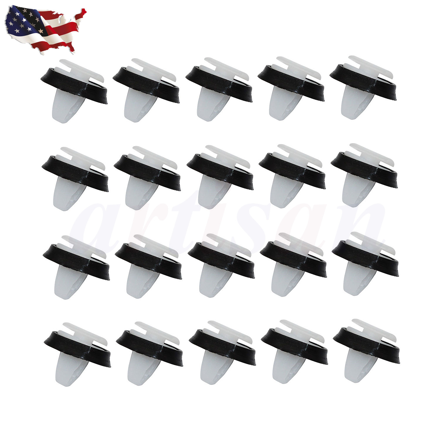 30 Clip Per Modanatura Portiera – Compatibili Con Chrysler, Dodge Ram Promaster, Fiat