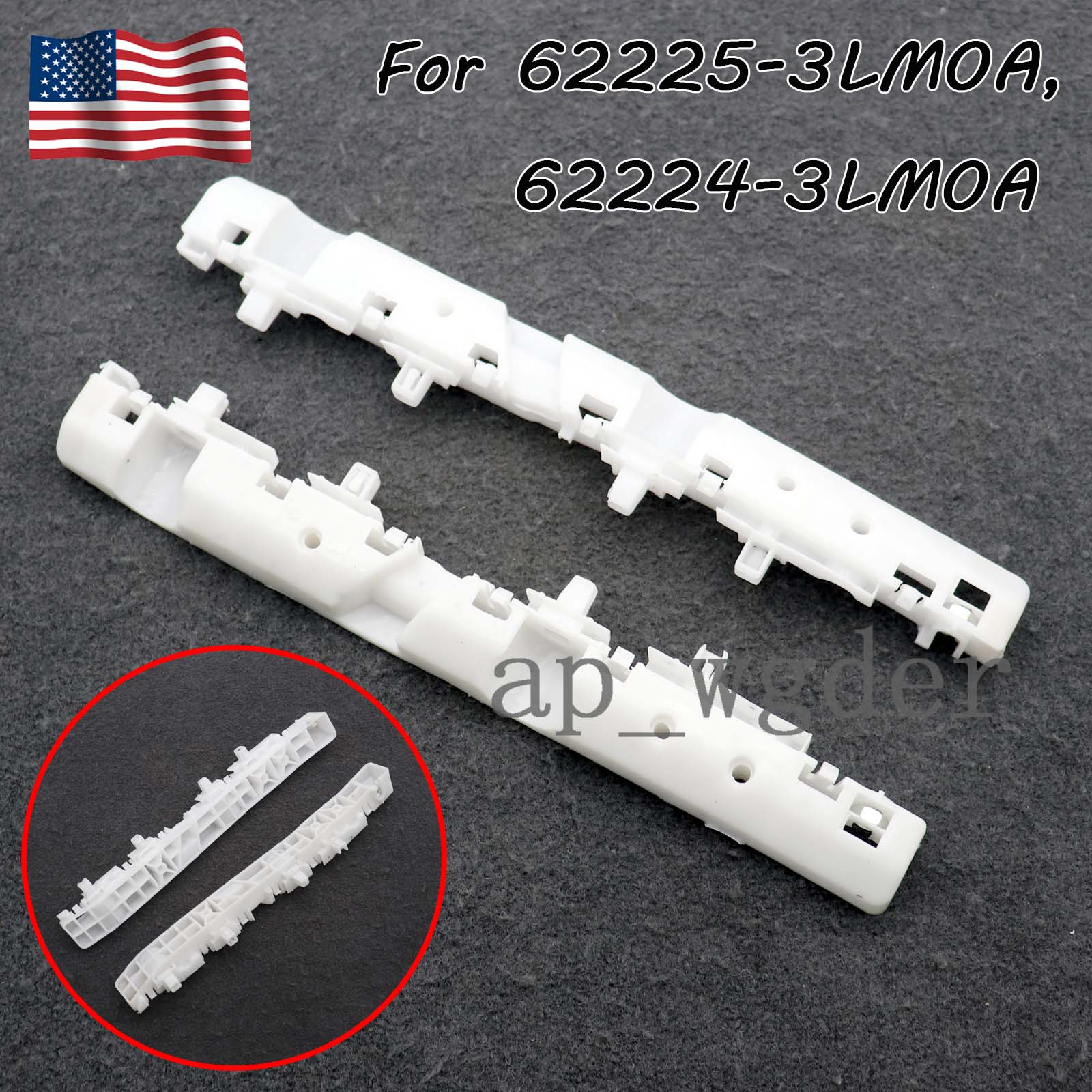Front Bumper Bracket Retainer Left&Right Side For Nissan NV200 13