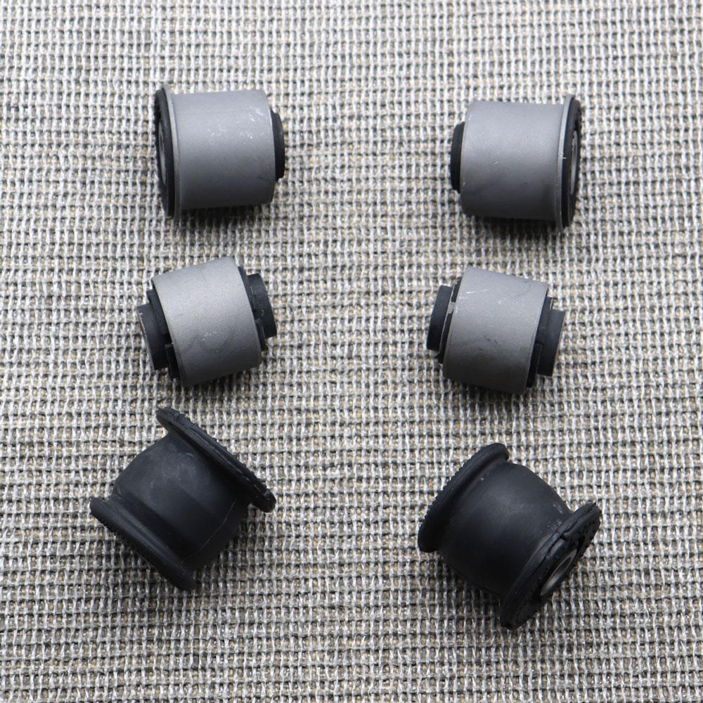 イチ Rear Lower Knuckle Bushing 6Pcs For Honda Civic 01-05 CRV 02-06