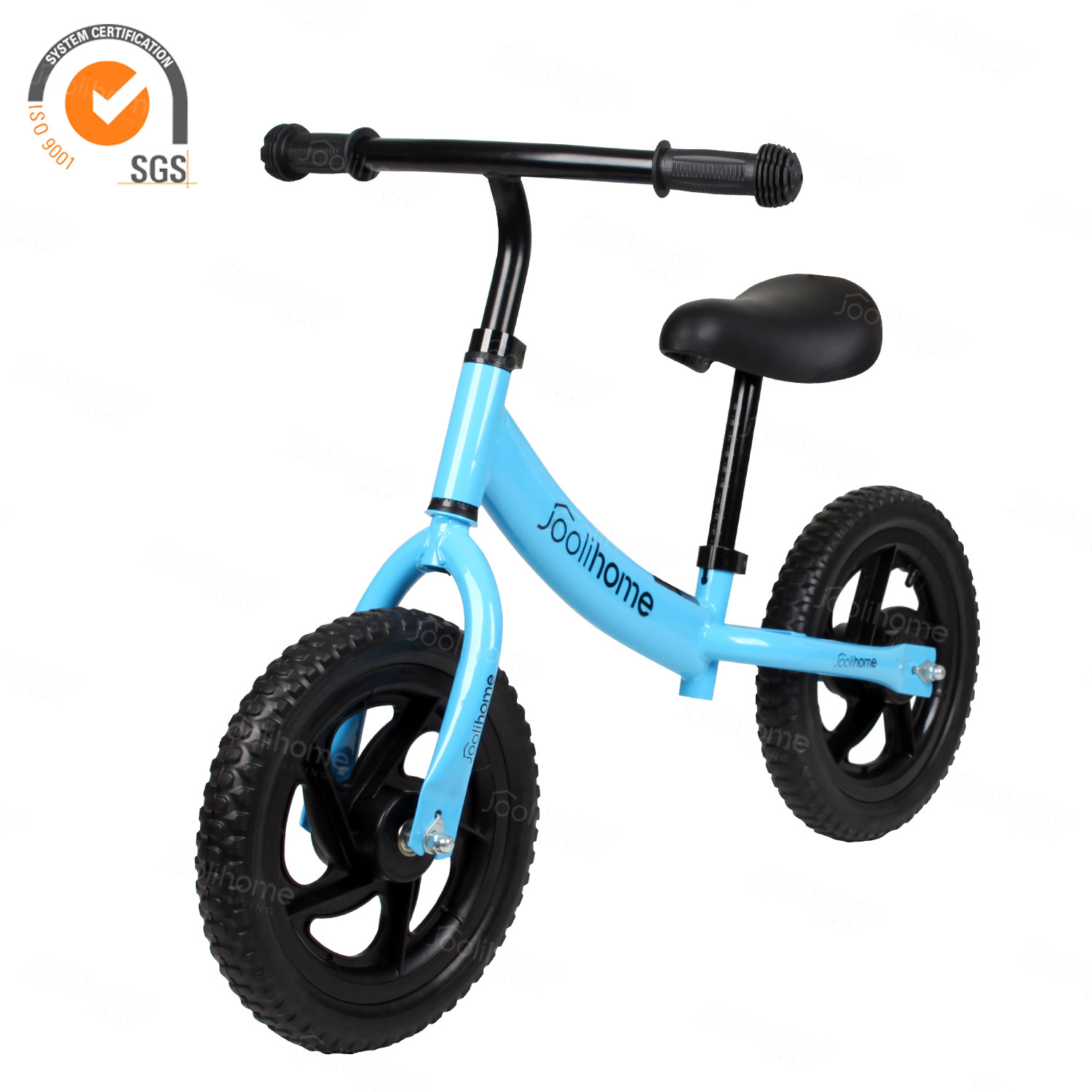 blue toddler bike