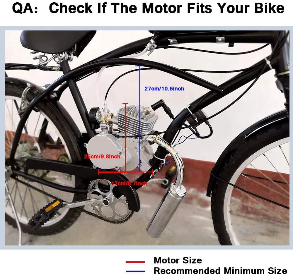 bicycle with petrol engine