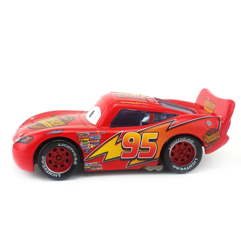 Disney Pixar Cars No.95 Radiator Springs Lightning McQueen Metal Toy