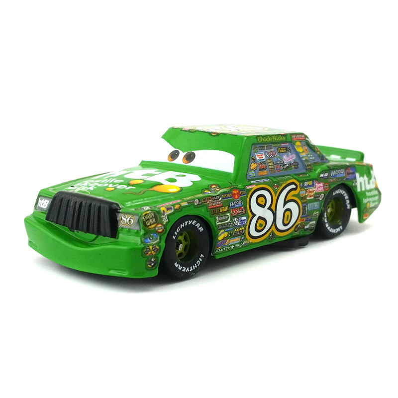 Mattel Disney Pixar Cars Chick Hicks 86 Racers 1:55 Die-Cast Vehicles Toys Loose