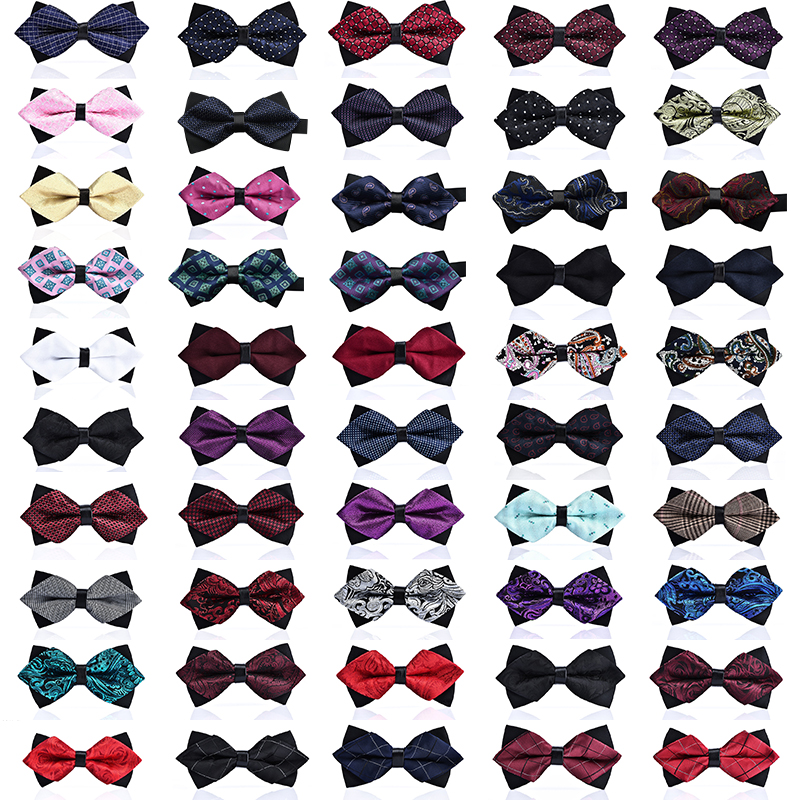 Mens Fashion Premium Gentleman Wedding Party Classic Adjustable Satin Bow Tie