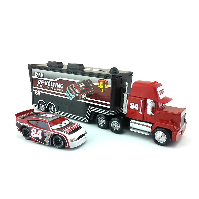 Disney Pixar Cars Movie No 84 Re Volting Racer Team S Hauler Truck Trailer Toy Tv Movie Character Toys Aidinsalih Toys Hobbies