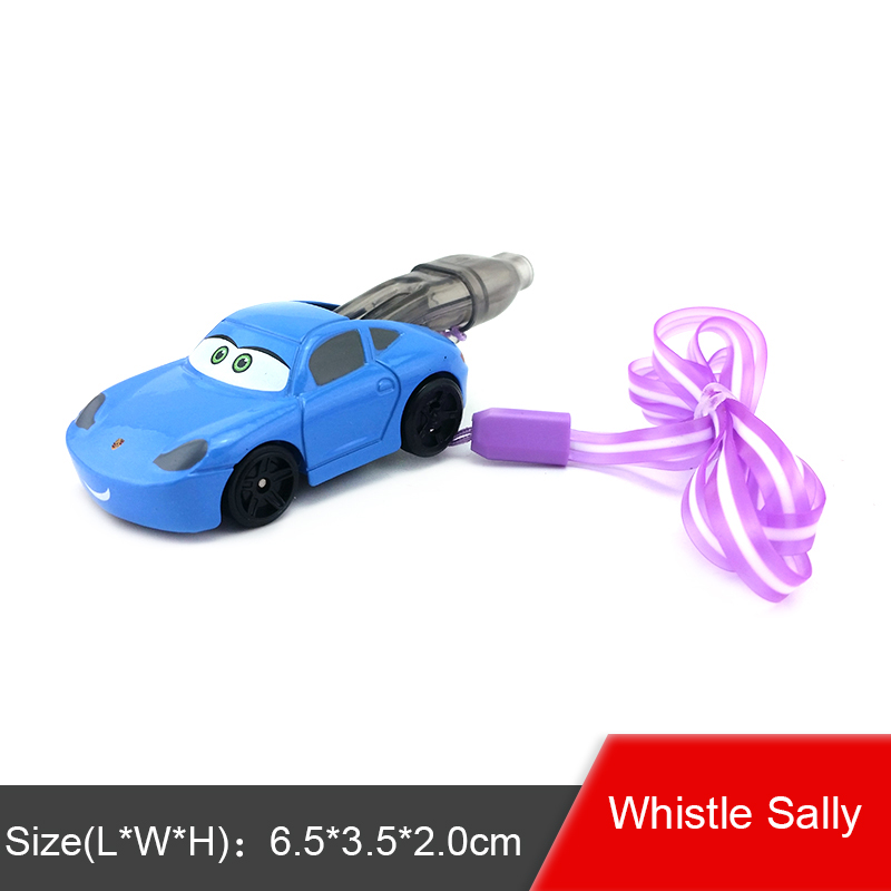 Disney Pixar Cars 3 Sally Whistle With Colorful Ribbon Toy Model Car 1: ...