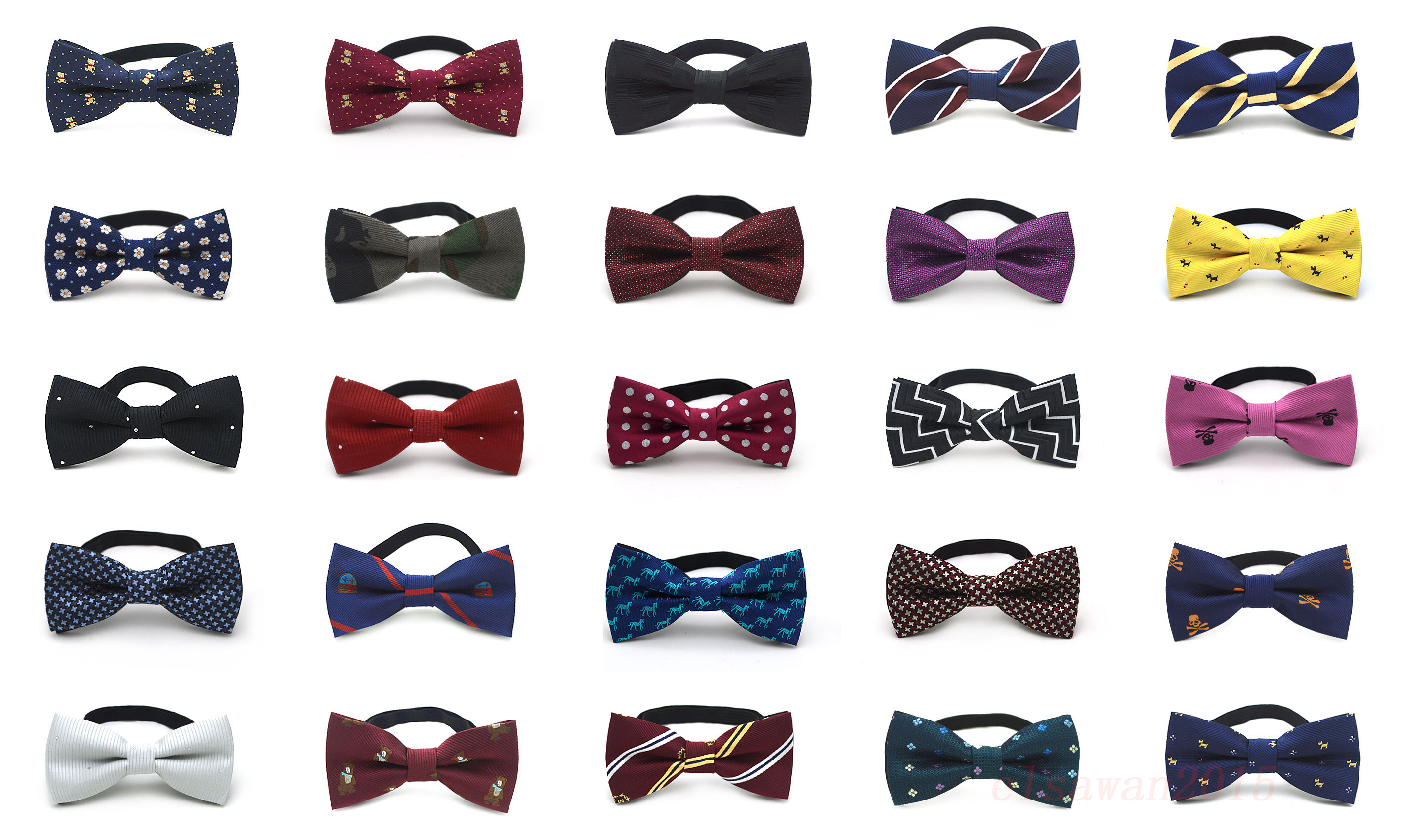 Toddlers Imported Premium Material for Boys Navy Bow Tie and Suspender Set