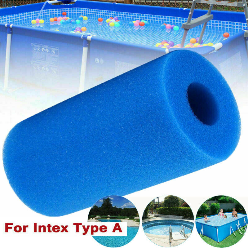 Swimming Pool Filter 3 Sizes Intex Pool Filter Reusable//Washable Swimming Pool Filter Sponge Cartridge Foam Cleaning Equipment