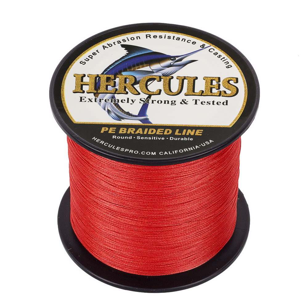 Línea de pesca trenzada HERCULES 80 libras Test Extreme 328/547/1094Yds 4/8 hebras PE - Imagen 44 de 85