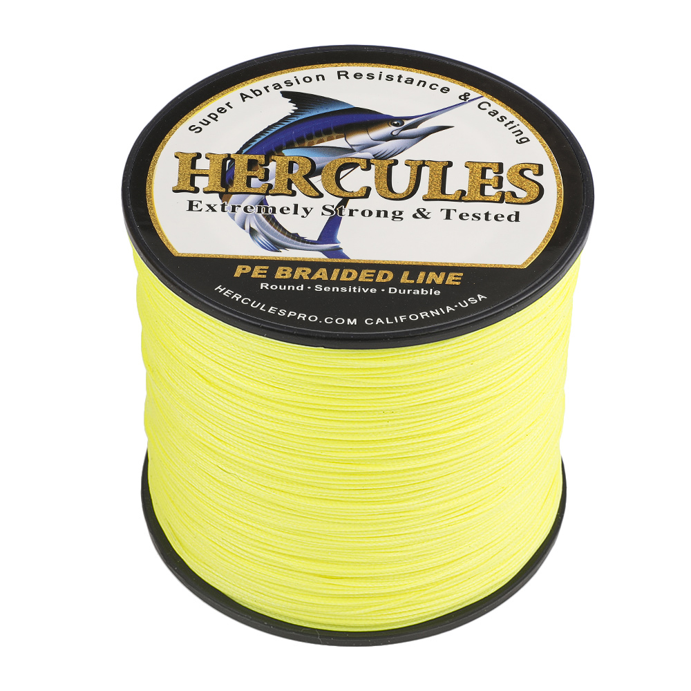 HERCULES 60lbs Braided Fishing Line 328/547/1094Yds 4/8 Strands PE Weave Tackle - Picture 63 of 71