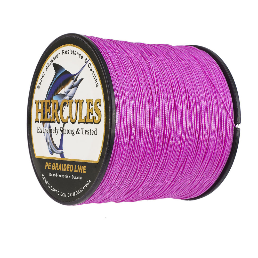 HERCULES 60lbs Braided Fishing Line 328/547/1094Yds 4/8 Strands PE Weave Tackle - Picture 35 of 71