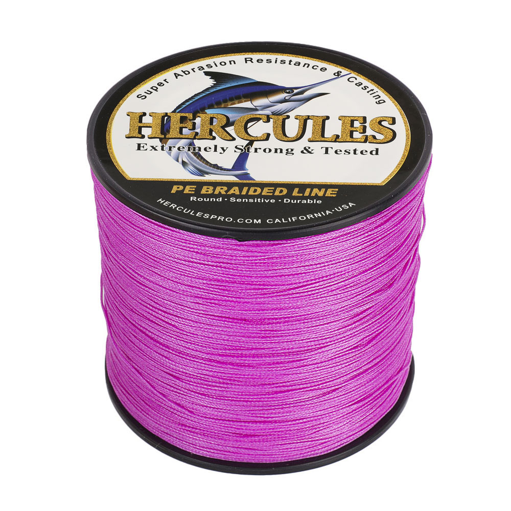 HERCULES 60lbs Braided Fishing Line 328/547/1094Yds 4/8 Strands PE Weave Tackle - Picture 33 of 71