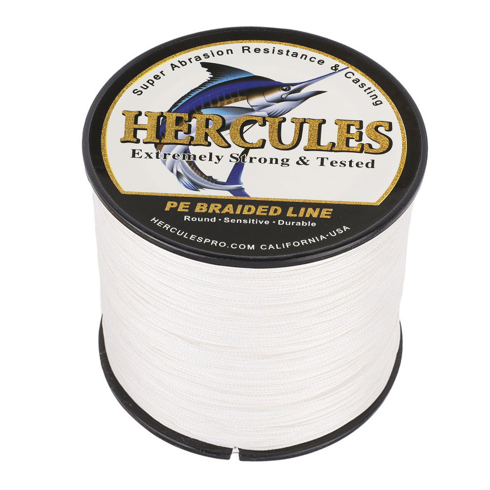 HERCULES 60lbs Braided Fishing Line 328/547/1094Yds 4/8 Strands PE Weave Tackle - Picture 43 of 71