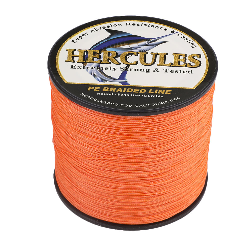 HERCULES 60lbs Braided Fishing Line 328/547/1094Yds 4/8 Strands PE Weave Tackle - Picture 29 of 71