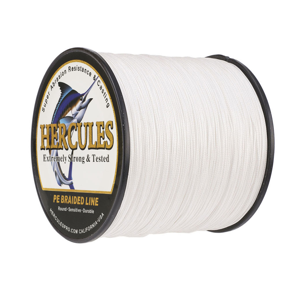 HERCULES 60lbs Braided Fishing Line 328/547/1094Yds 4/8 Strands PE Weave Tackle - Picture 45 of 71