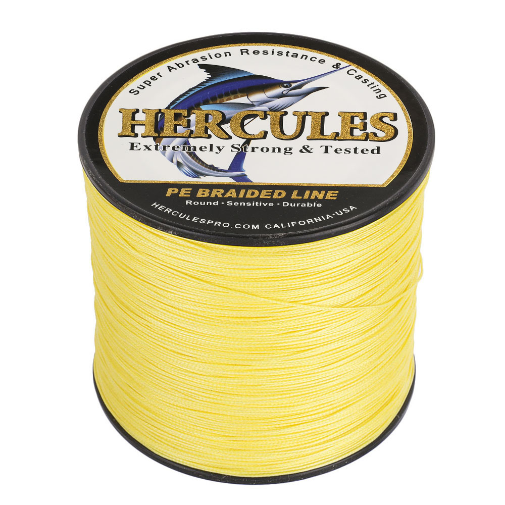HERCULES 60lbs Braided Fishing Line 328/547/1094Yds 4/8 Strands PE Weave Tackle - Picture 48 of 71