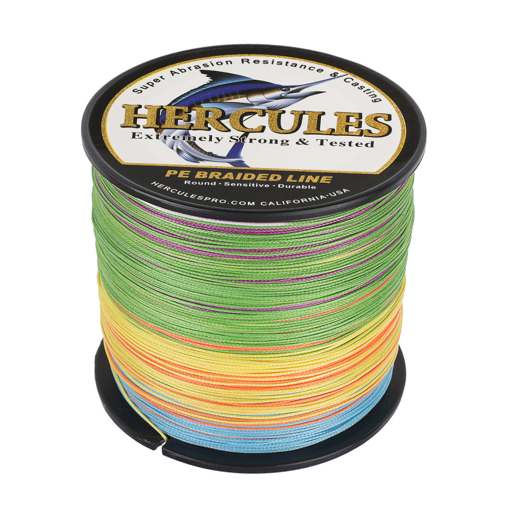 HERCULES 60lbs Braided Fishing Line 328/547/1094Yds 4/8 Strands PE Weave Tackle - Picture 68 of 71