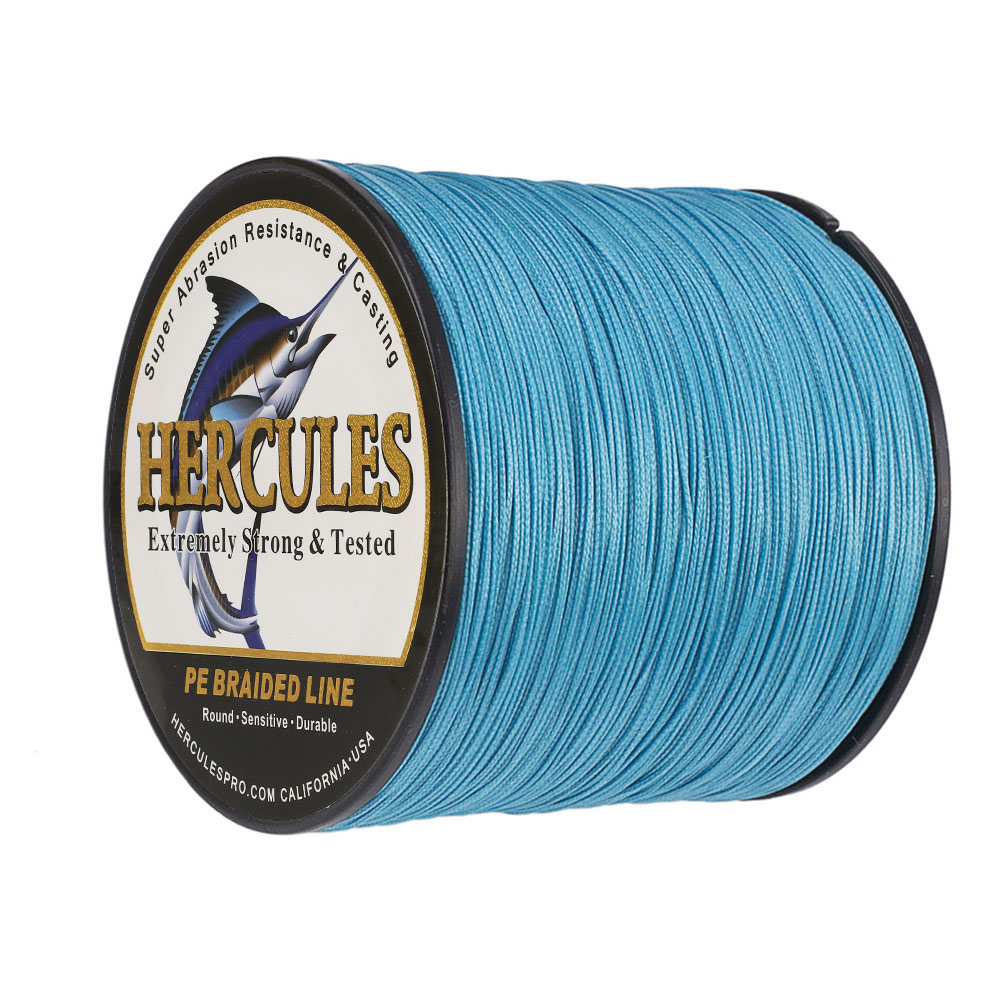 HERCULES 60lbs Braided Fishing Line 328/547/1094Yds 4/8 Strands PE Weave Tackle - Picture 16 of 71