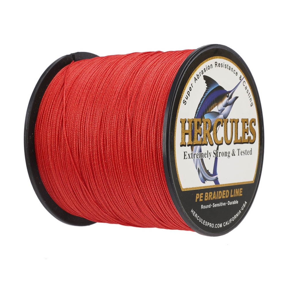 HERCULES 60lbs Braided Fishing Line 328/547/1094Yds 4/8 Strands PE Weave Tackle - Picture 41 of 71