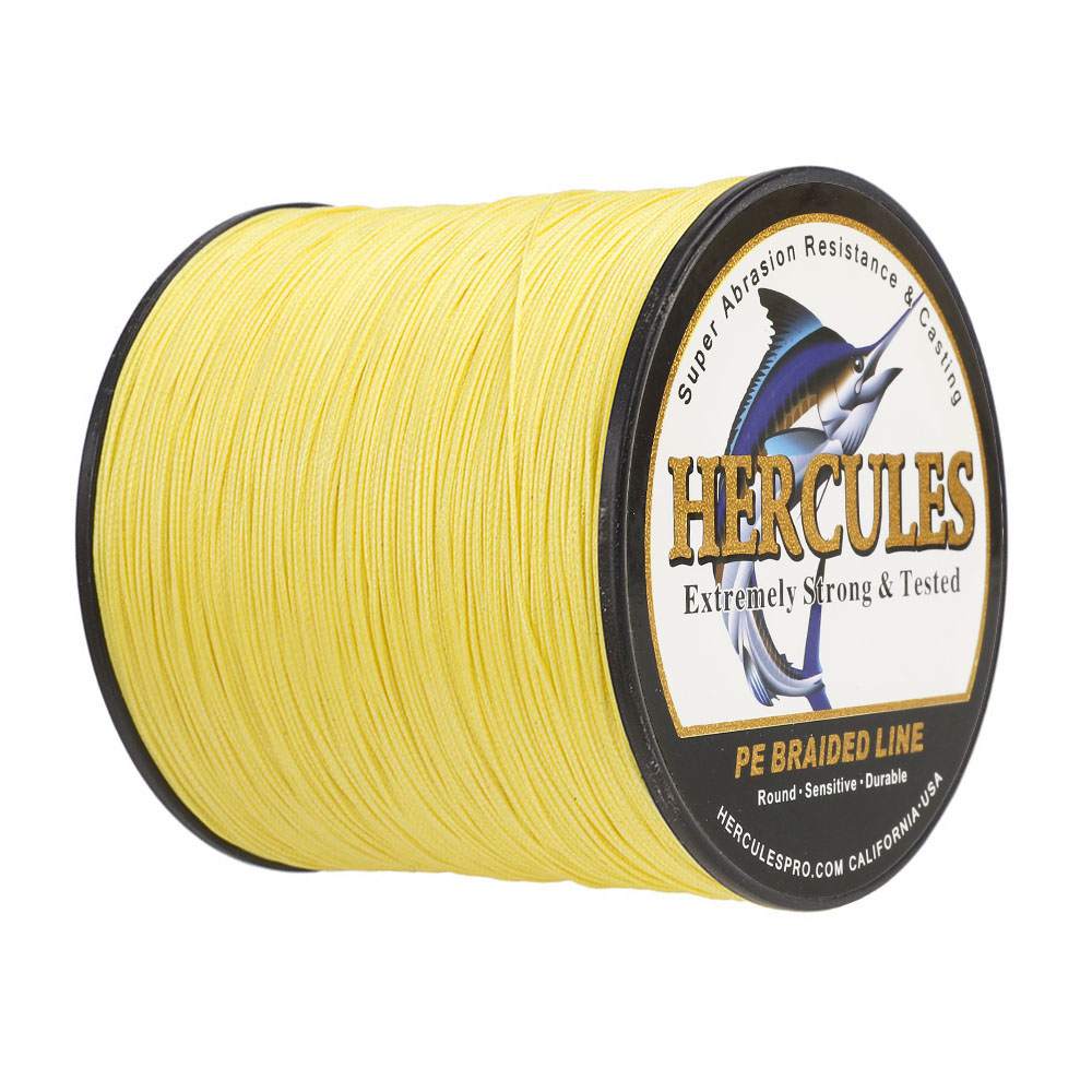 HERCULES 60lbs Braided Fishing Line 328/547/1094Yds 4/8 Strands PE Weave Tackle - Picture 51 of 71