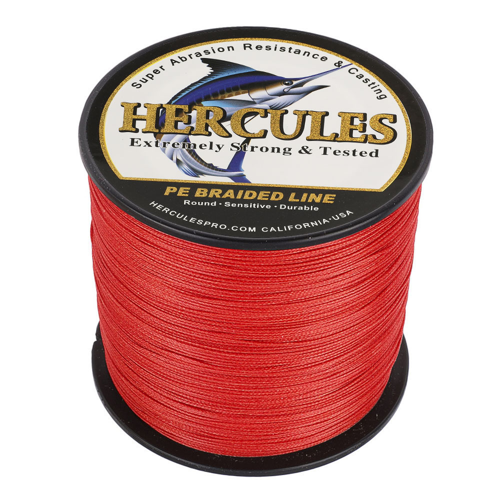 HERCULES 60lbs Braided Fishing Line 328/547/1094Yds 4/8 Strands PE Weave Tackle - Picture 38 of 71