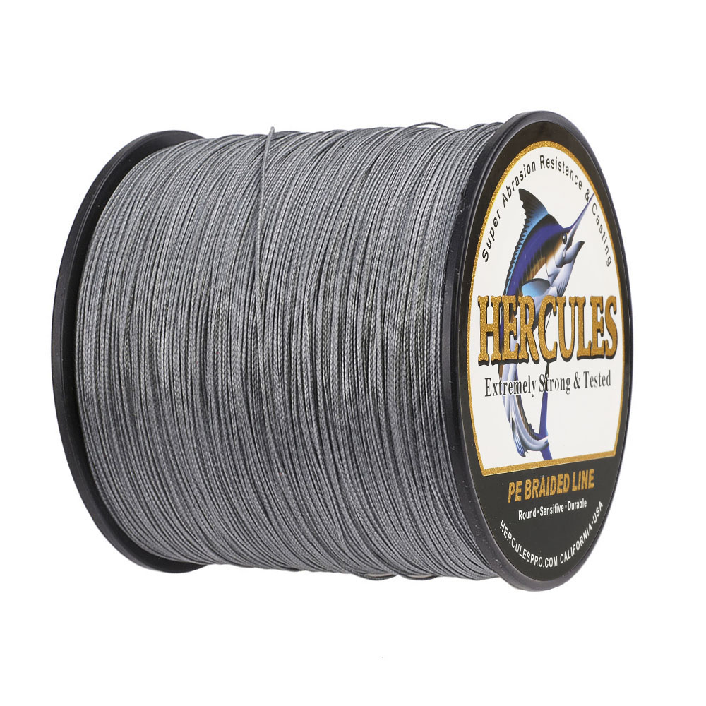 HERCULES 60lbs Braided Fishing Line 328/547/1094Yds 4/8 Strands PE Weave Tackle - Picture 27 of 71