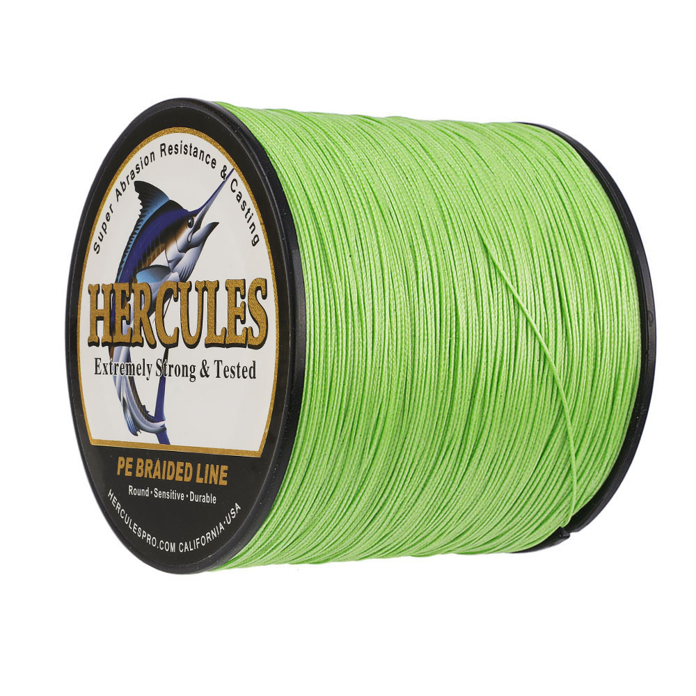 HERCULES 60lbs Braided Fishing Line 328/547/1094Yds 4/8 Strands PE Weave Tackle - Picture 60 of 71