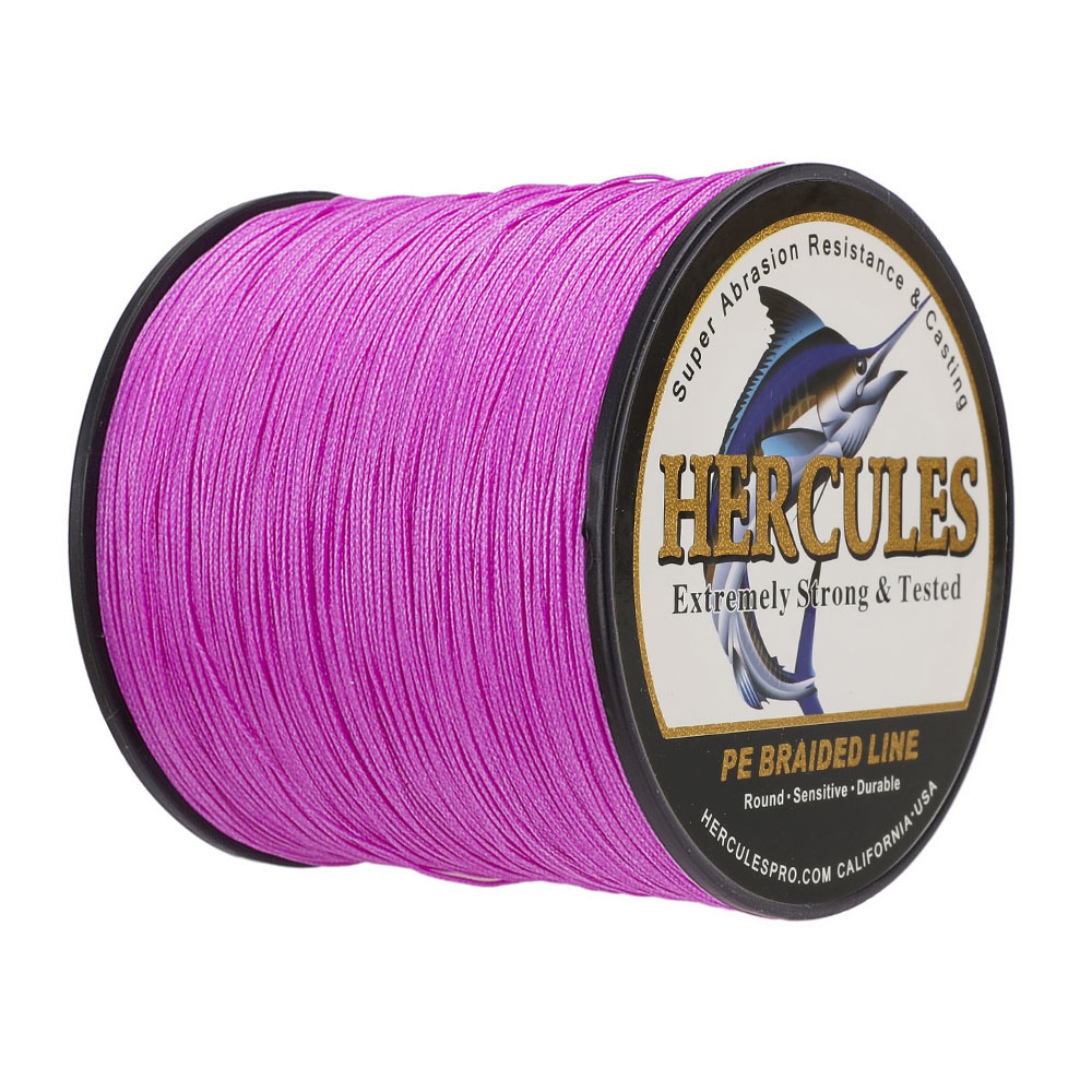 HERCULES 60lbs Braided Fishing Line 328/547/1094Yds 4/8 Strands PE Weave Tackle - Picture 36 of 71