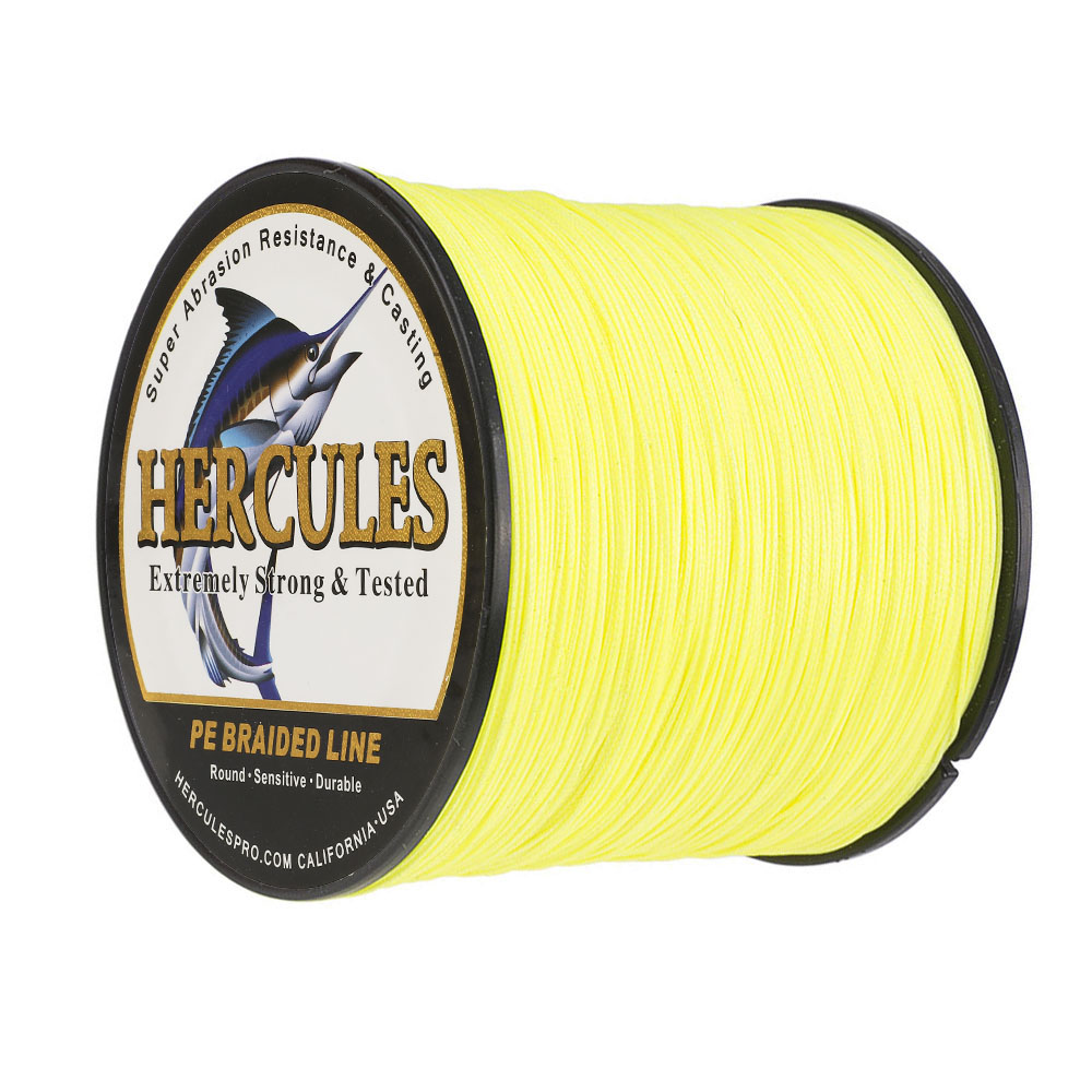 HERCULES 60lbs Braided Fishing Line 328/547/1094Yds 4/8 Strands PE Weave Tackle - Picture 65 of 71