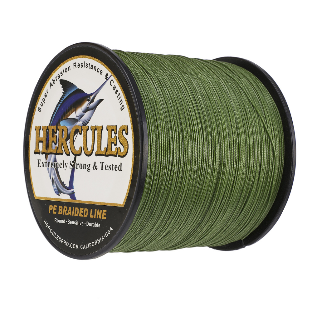 HERCULES 60lbs Braided Fishing Line 328/547/1094Yds 4/8 Strands PE Weave Tackle - Picture 55 of 71