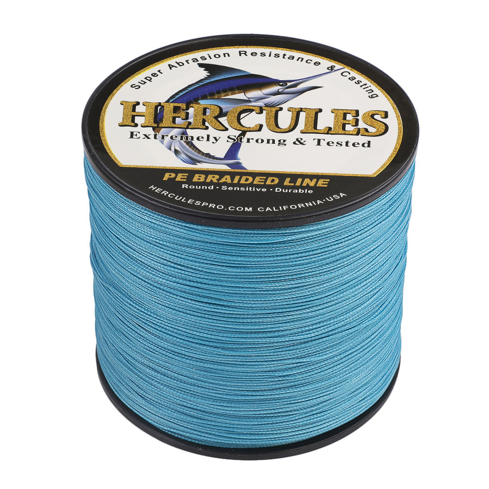 HERCULES 60lbs Braided Fishing Line 328/547/1094Yds 4/8 Strands PE Weave Tackle - Picture 14 of 71