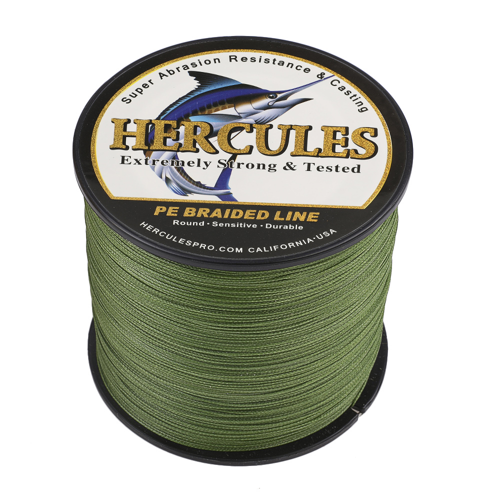 HERCULES 60lbs Braided Fishing Line 328/547/1094Yds 4/8 Strands PE Weave Tackle - Picture 53 of 71