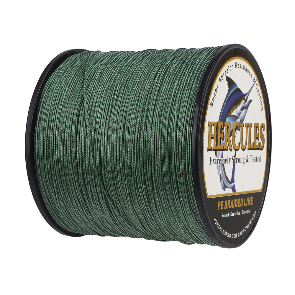 HERCULES 60lbs Braided Fishing Line 328/547/1094Yds 4/8 Strands PE Weave Tackle - Picture 22 of 71