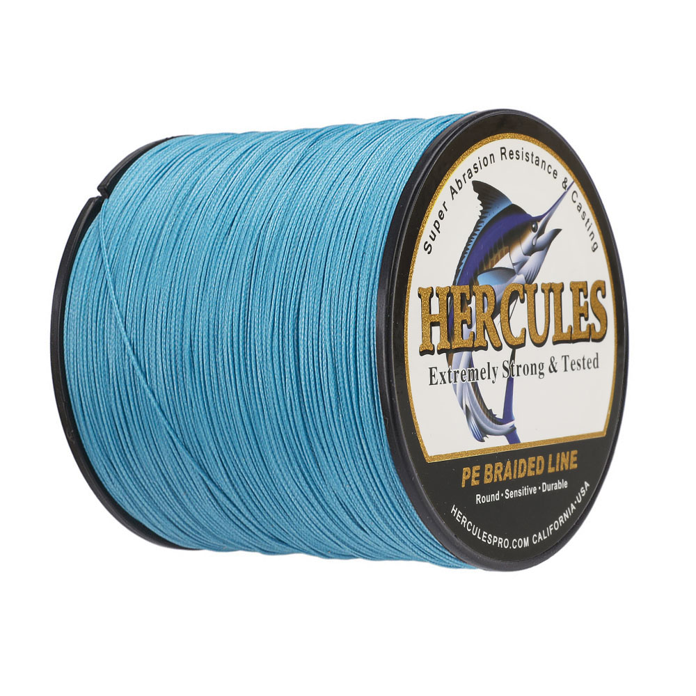 HERCULES 60lbs Braided Fishing Line 328/547/1094Yds 4/8 Strands PE Weave Tackle - Picture 17 of 71