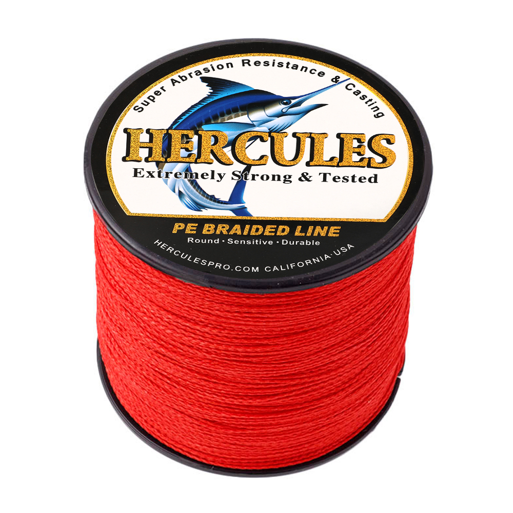 HERCULES 328 547 1094 Yards 30 lbs Tackle 4 / 8 Strands PE Braided Fishing Line - Picture 48 of 85