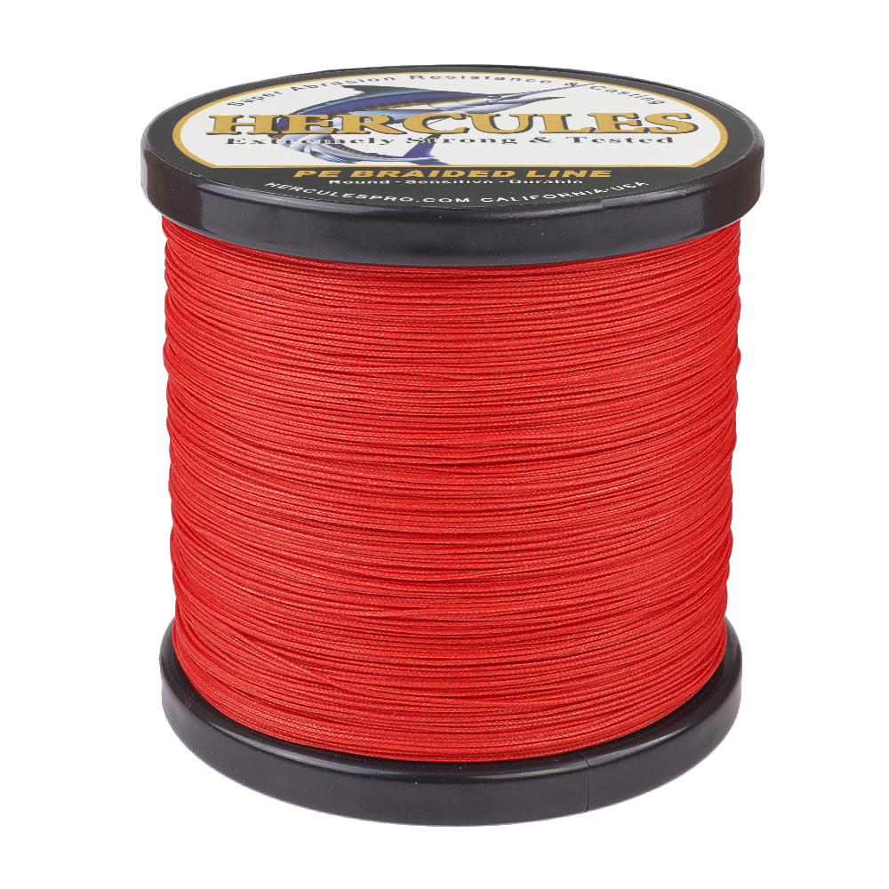 HERCULES 100lbs Test 300/500/1000M 4 8 Strands PE Extreme Braided Fishing Line